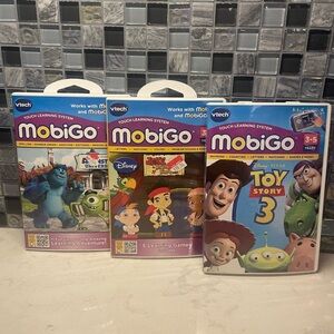 MobiGo Games - Toy Story, Monsters Inc.,Jake & the Neverland Pirates/Peter Pan